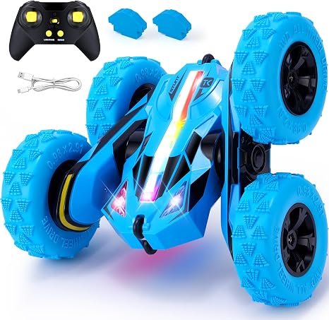 Threeking RC Flip Stunt Car (Rebound-Style)